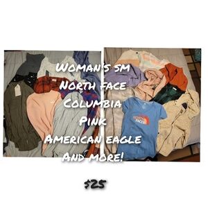 Woman's size sm lot of tops